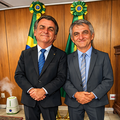 Camiseta Acorda Brasil - Homenagem Renato Bolsonaro - Quality Unissex